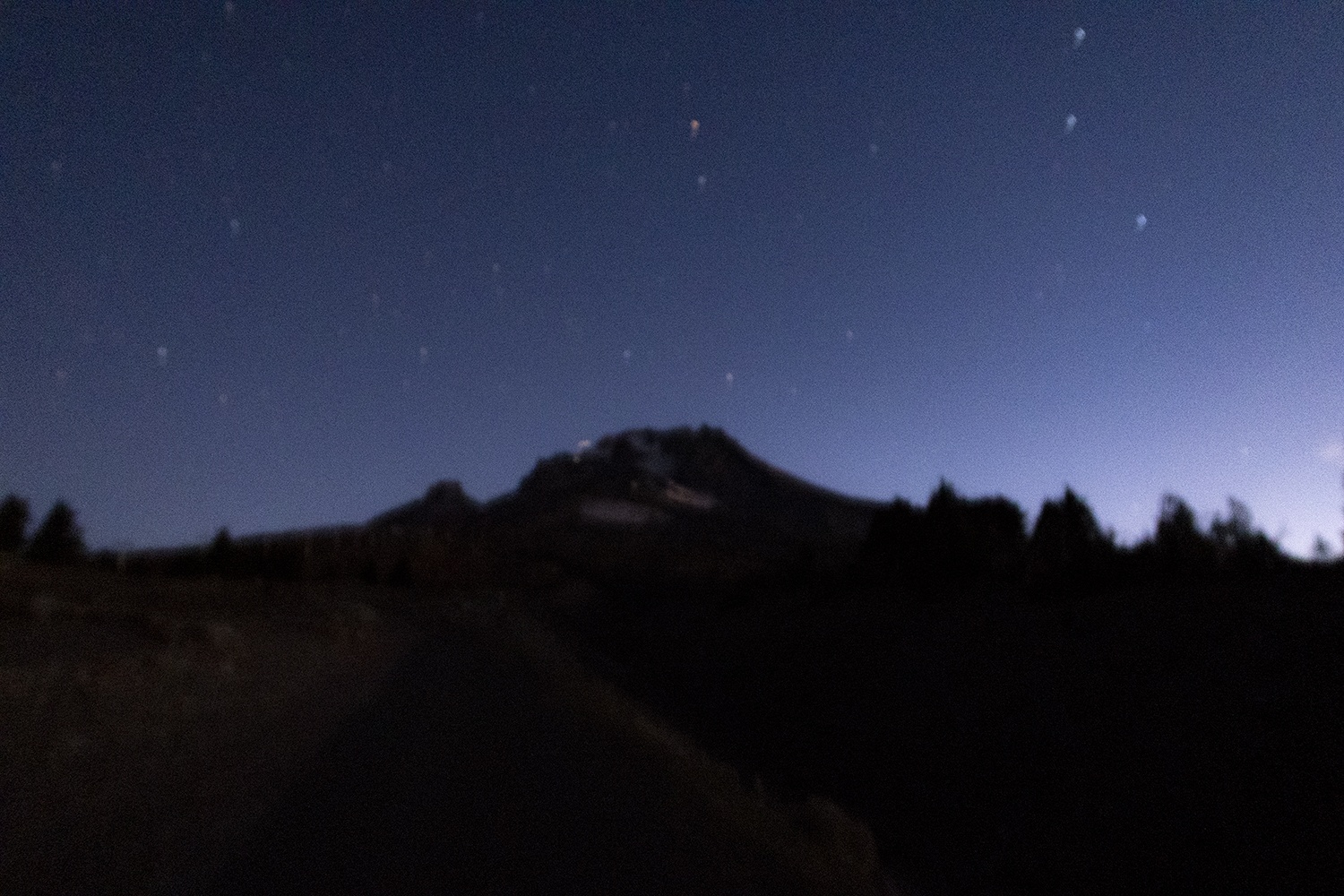 Mt. Hood in twilight